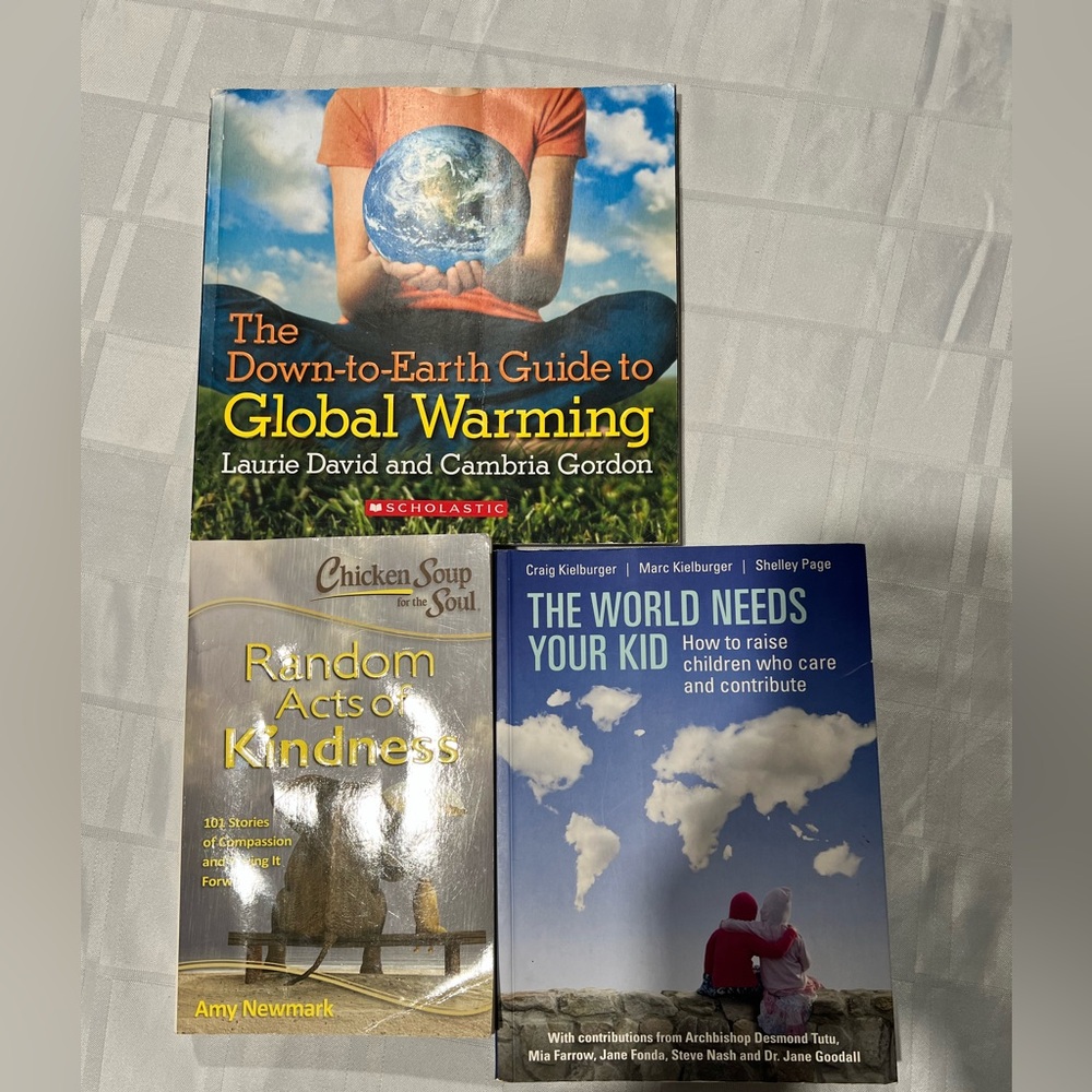 Set of Three Inspirational Book lot bundle for children